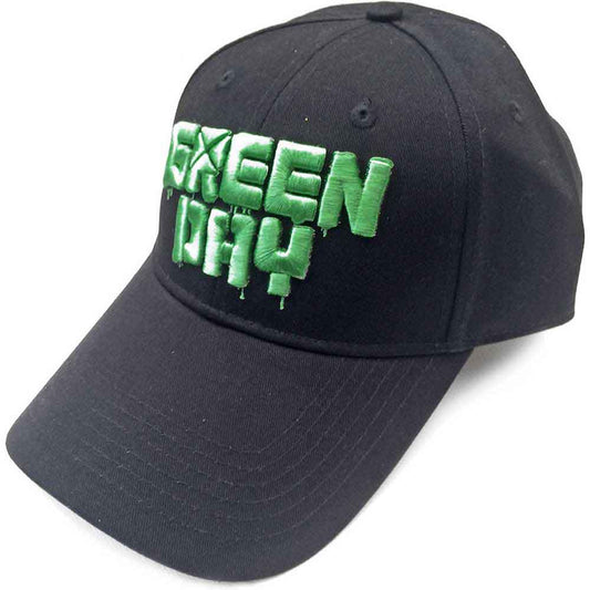 Green Day Baseball Caps - Dripping Logo