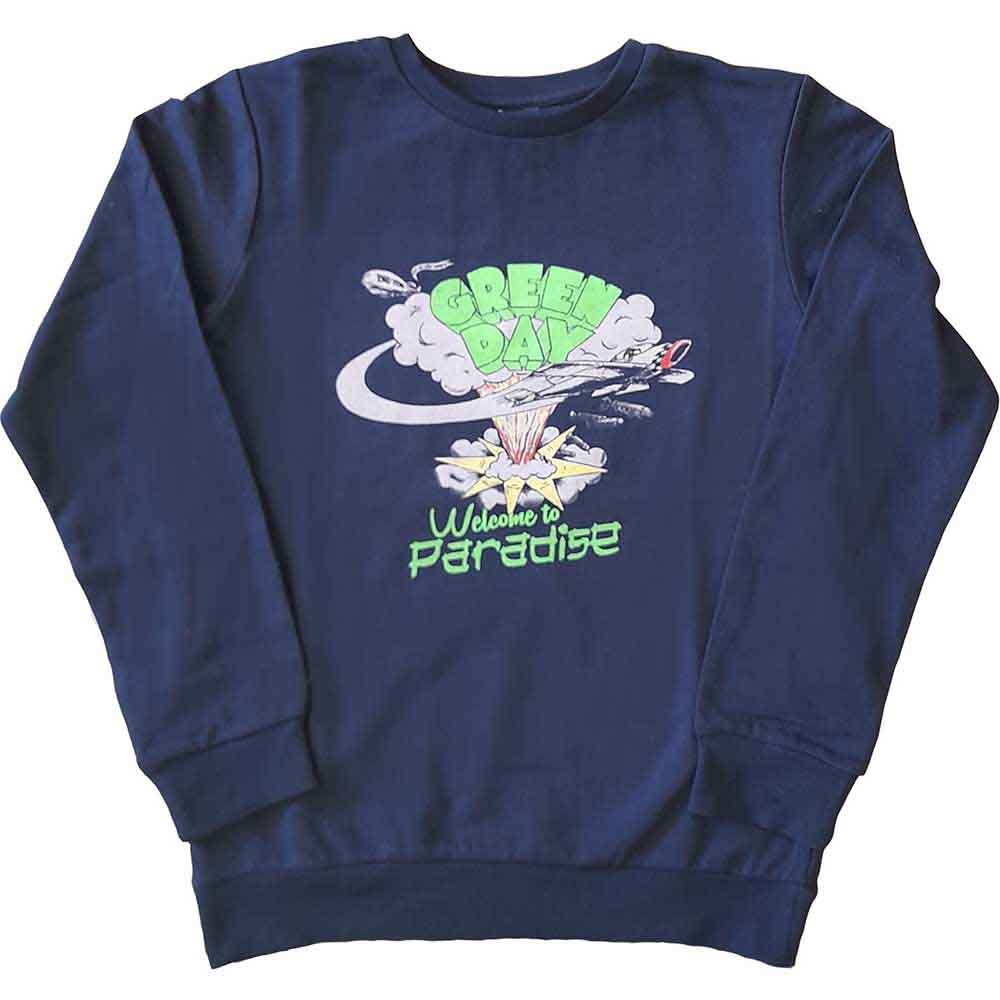 Green Day Children's Sweatshirt - Welcome To Paradise