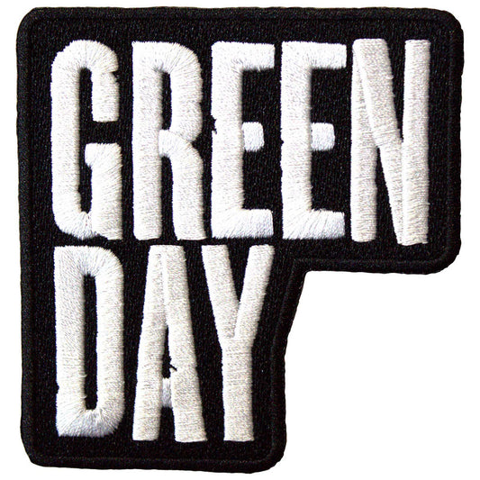 Green Day Patches - Iron On - Stacked Logo