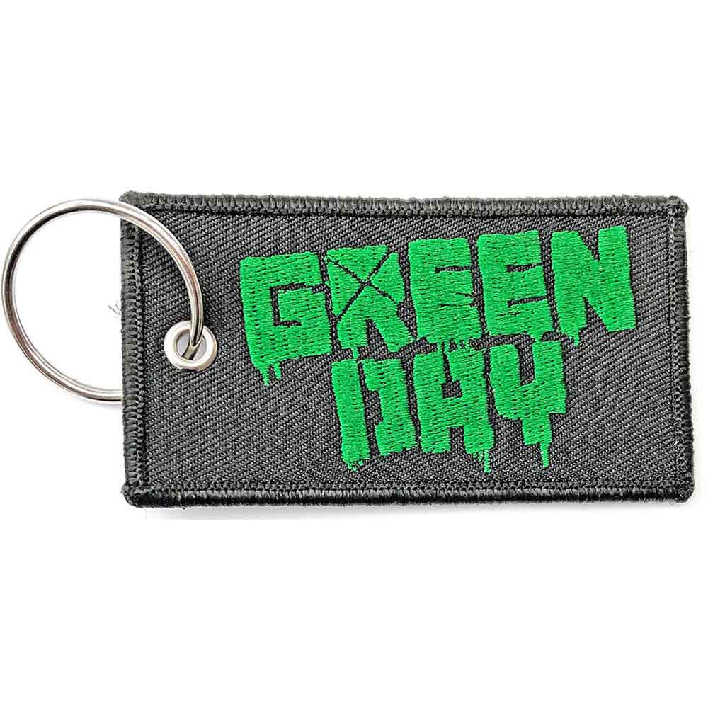 Green Day Patch Keychains - Logo