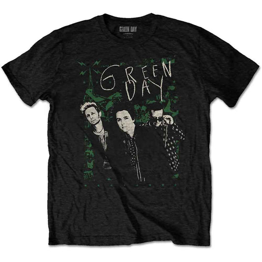 Green Day T Shirt - Green Lean