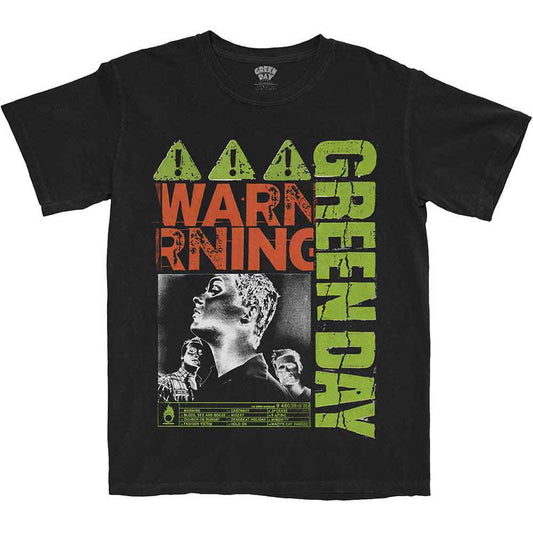Green Day T Shirt - Warning