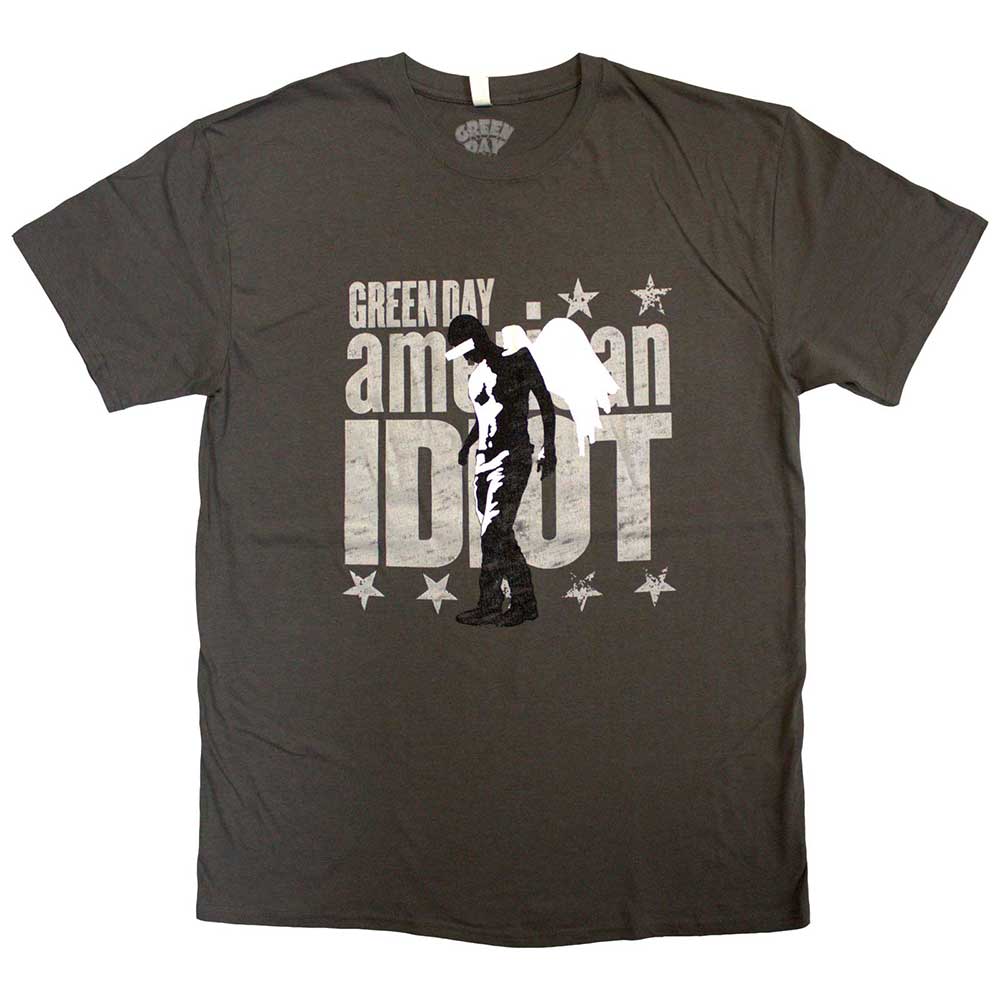 Green Day T Shirt - Am Idiot Angel