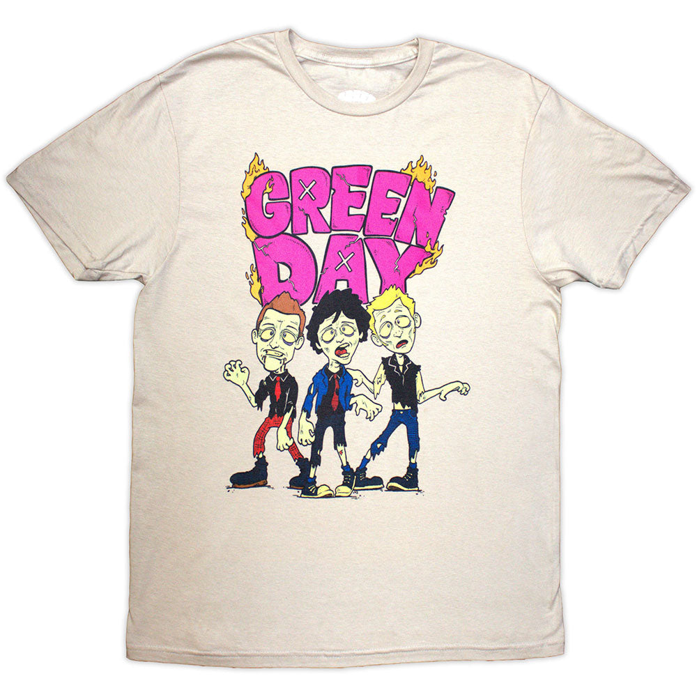 Green Day T Shirt - Walking Zombies | Buy Now For 24.99