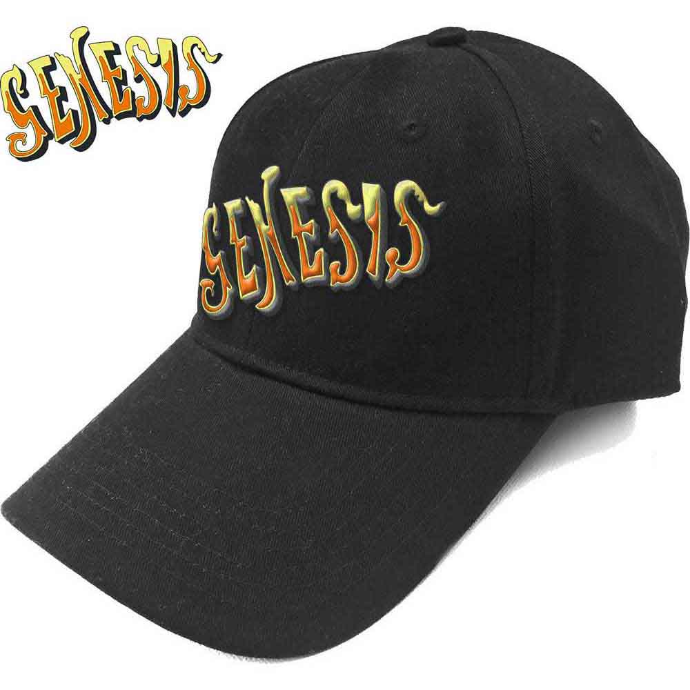 Genesis Baseball Caps - Orange Classic Logo
