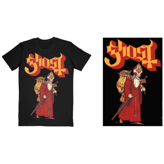 Ghost T Shirt - Greetings From Papa Noel