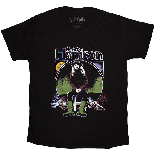George Harrison T Shirt - Sun & Moon