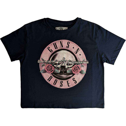 Guns N Roses Women's Crop Top - Classic Logo