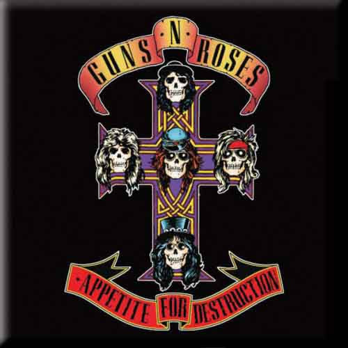 Guns N Roses Fridge Magnets - Ategnatos JD Print | Buy Now For 9.99