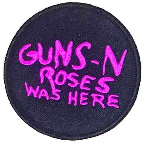 Guns N Roses Patches - Iron On - Was Here