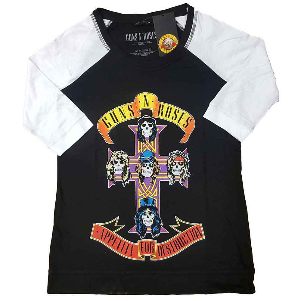 Guns N Roses Woman's T Shirt - Appetite For Destruction
