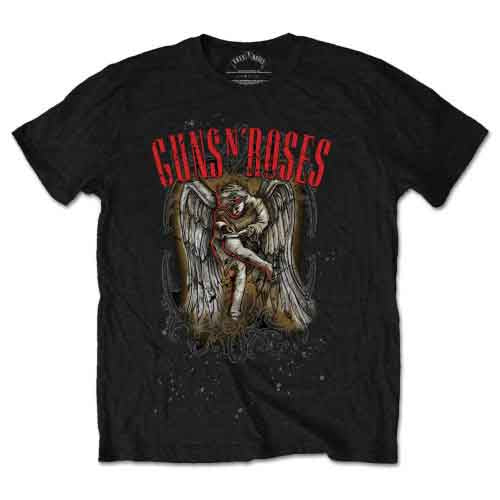 Guns N Roses T Shirt - Sketched Cherub