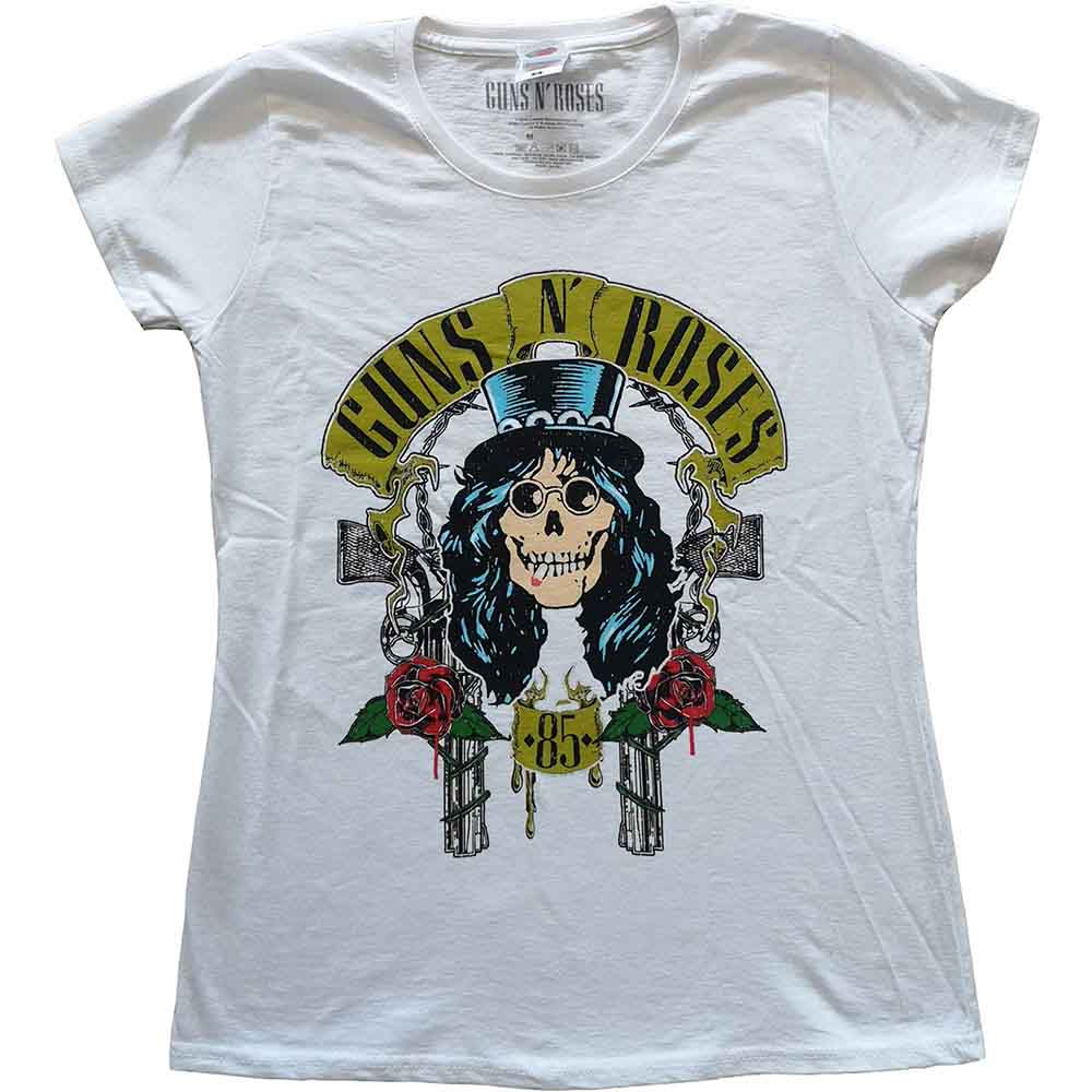 Guns N Roses Woman's T Shirt - Slash 85
