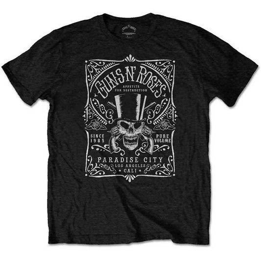 Guns N Roses T Shirt - Bourbon Label