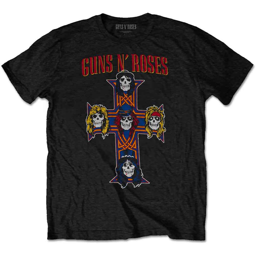 Guns N Roses T Shirt - Vintage Cross