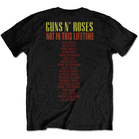 Guns N Roses T Shirt - Pistols & Roses