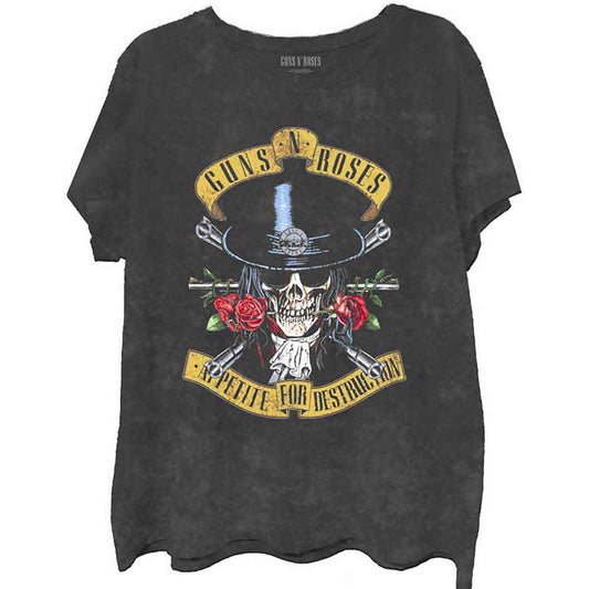 Guns N Roses Children's T Shirt - Appetite Washed