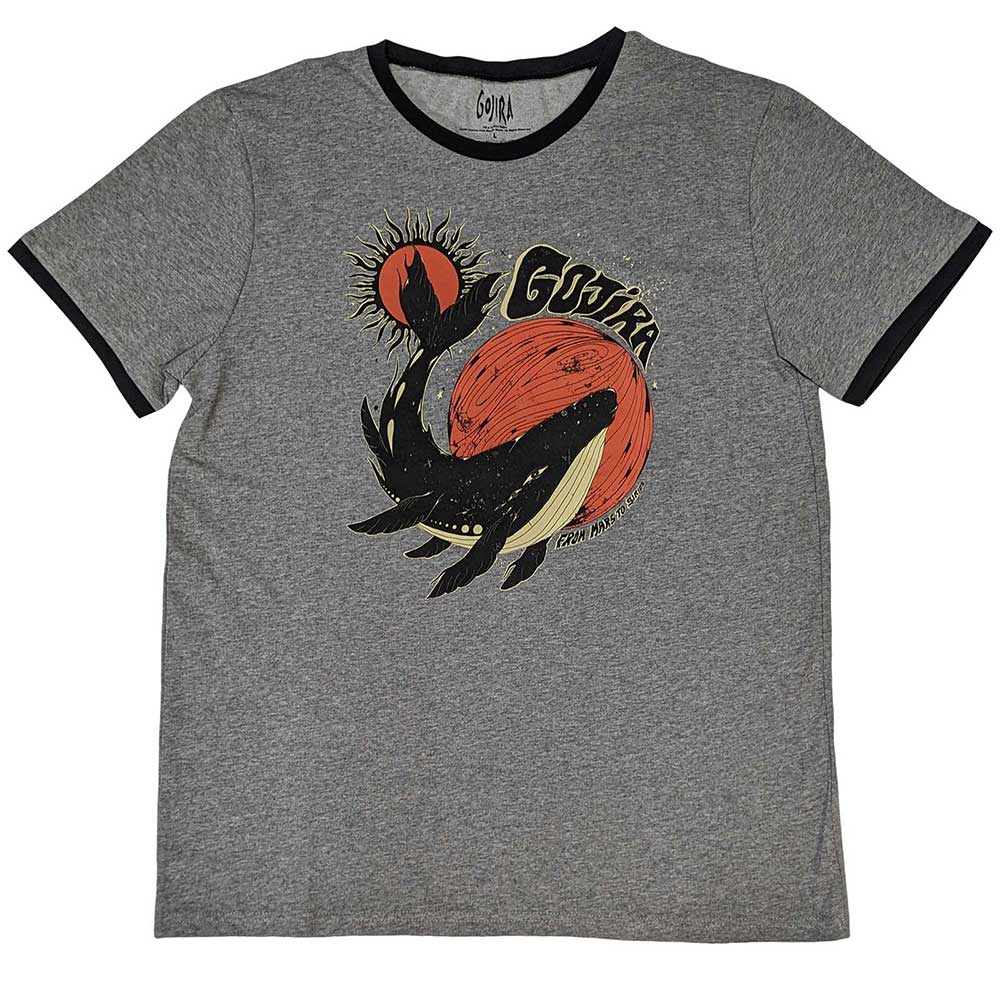 Gojira T Shirt - Whale Ringer