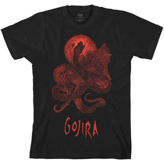 Gojira T Shirt - Serpant Moon
