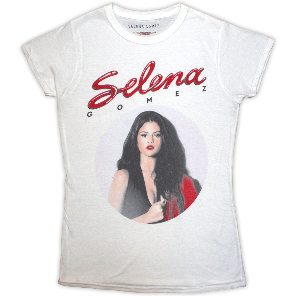 Selena Gomez Woman's T Shirt - 80s Glam