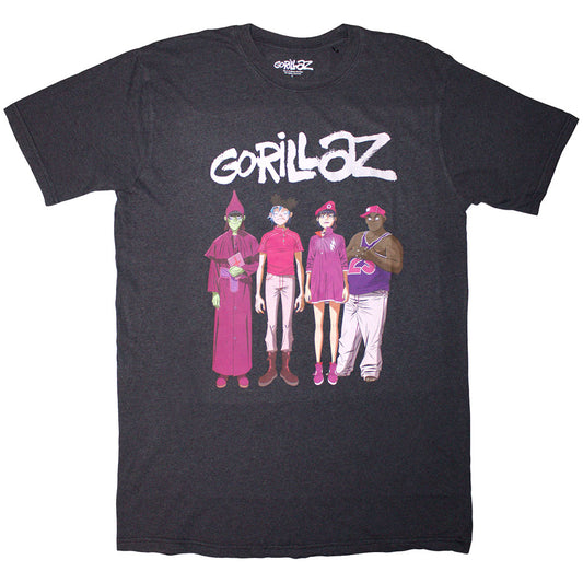Gorillaz T Shirt - Cracker Island Standing Group | Buy Now For 24.99