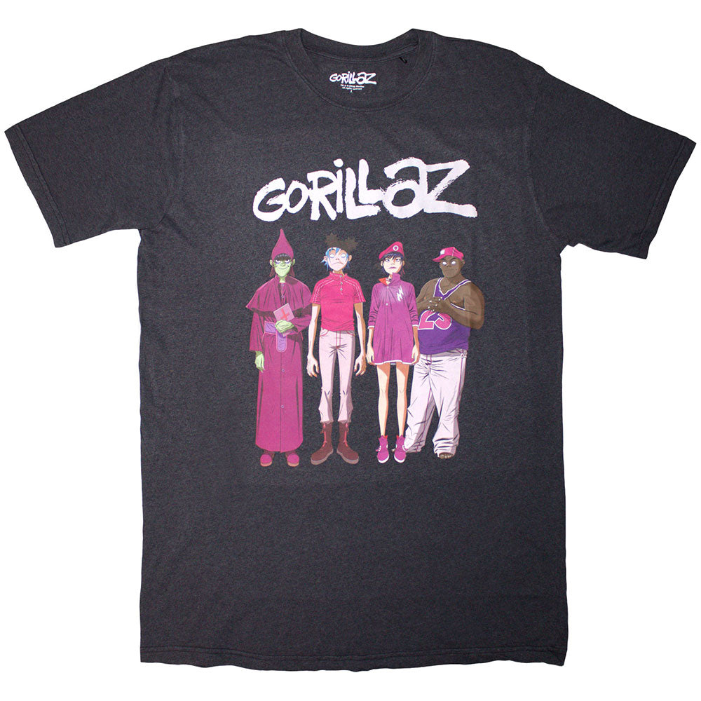 Gorillaz T Shirt - Cracker Island Standing Group | Buy Now For 24.99