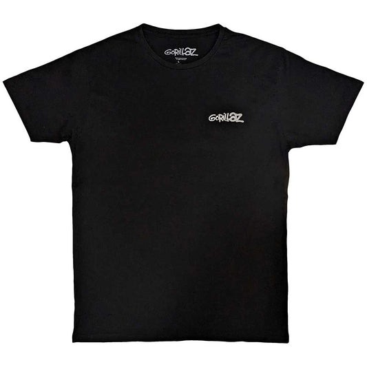 Gorillaz T Shirt - Pocket Spray - George Group