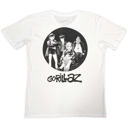 Gorillaz T Shirt - Song Machine Brush Logo