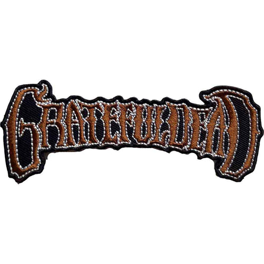 Grateful Dead Patches - Iron On - Gold Logo