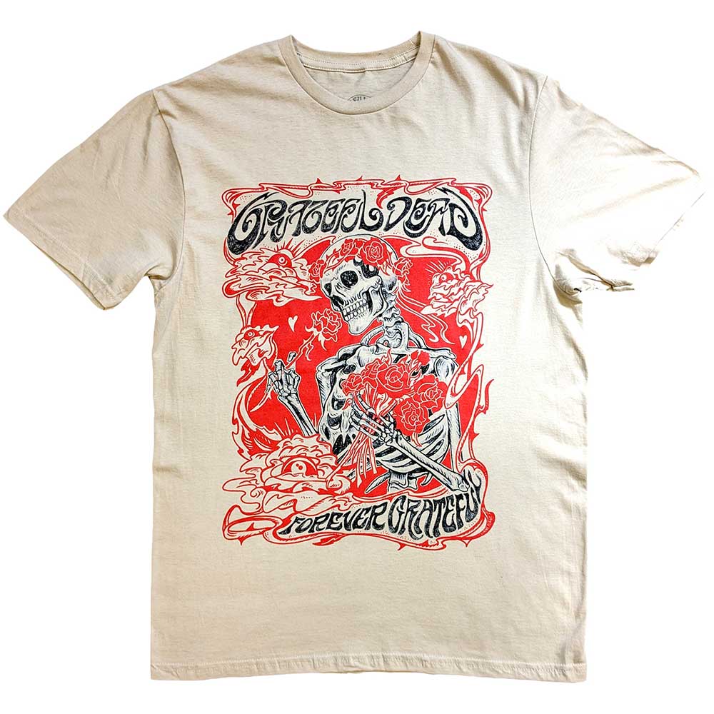 Grateful Dead T Shirt - Forever Red Frame