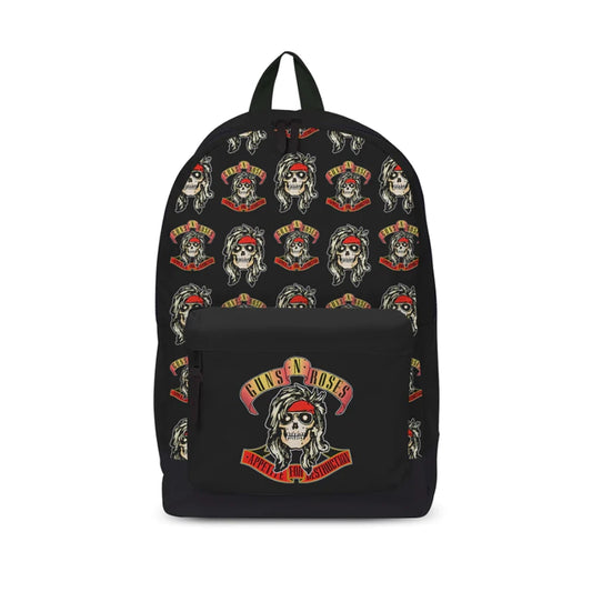 Rocksax Guns N' Roses Backpack - Appetite For Destruction All Over Print | Buy Now For 39.99
