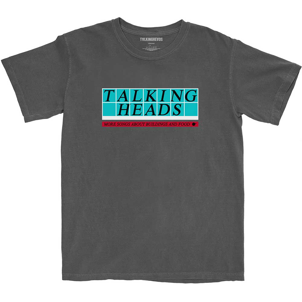Talking Heads T Shirt - Tiled Logo