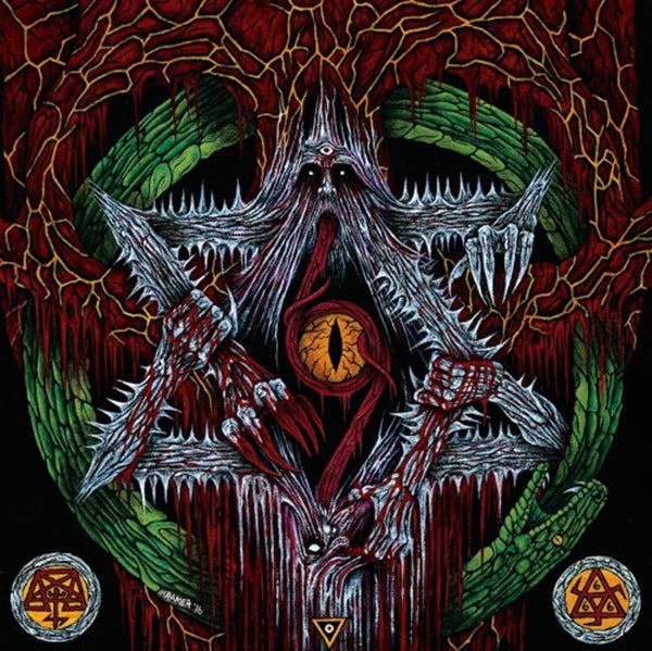 Nyogthaeblisz LP - Abrahamic Godhead Besieged By Adversarial Usurpation (Oxblood Vinyl)