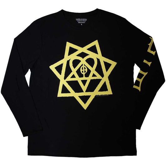 Him Long Sleeve T Shirt - Heartagram Honeycomb
