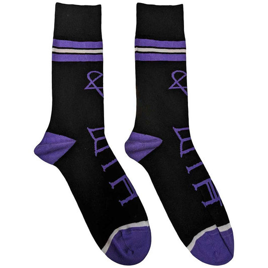 Him Ankle Socks - Heartagram & Logo