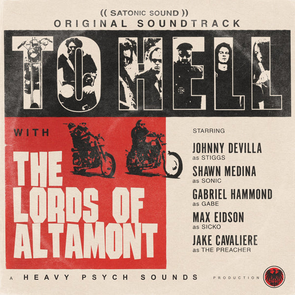 The Lords Of Altamont LP - To Hell With The Lords (Striped White/Black/Red Vinyl | Buy Now For 44.99