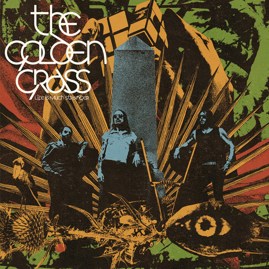The Golden Grass LP - Life Is Much Stranger (Transparent Red-Blue-Orange Splatter Vinyl) | Buy Now For 44.99