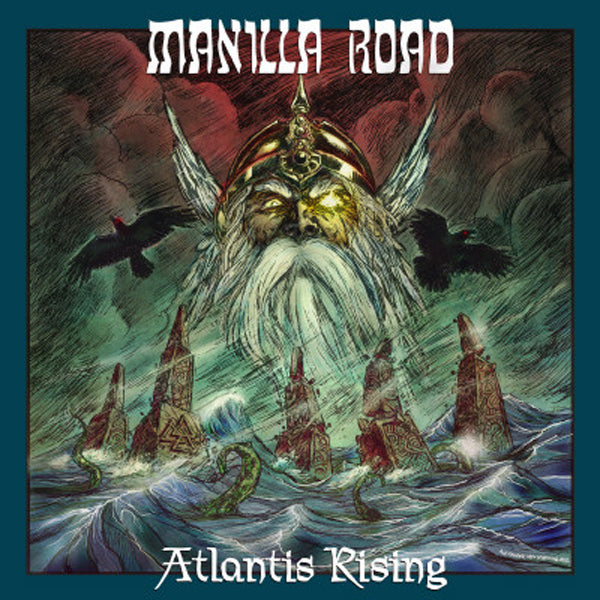 Manilla Road LP - Atlantis Rising (Splatter Vinyl)