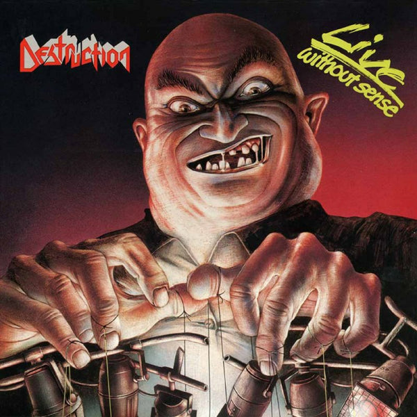 Destruction LP - Live Without Sense (Fire Splatter Vinyl)