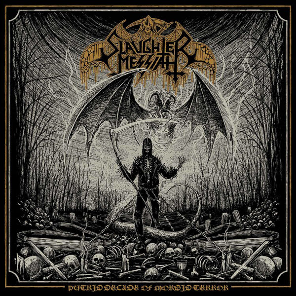 Slaughter Messiah LP - Putrid Decade Of Morbid Terror (Gold Vinyl) | Buy Now For 59.99