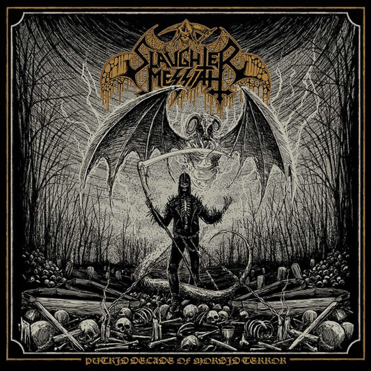 Slaughter Messiah LP - Putrid Decade Of Morbid Terror (Gold Vinyl) | Buy Now For 59.99