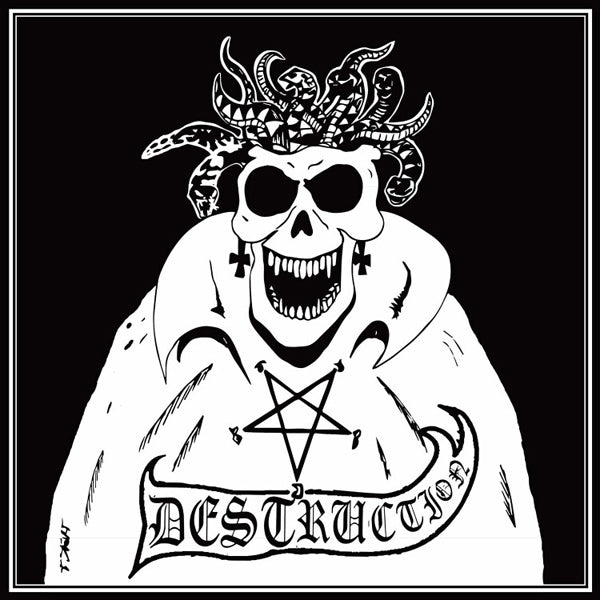 Destruction LP - Bestial Invasion Of Hell (Black / White Vinyl)
