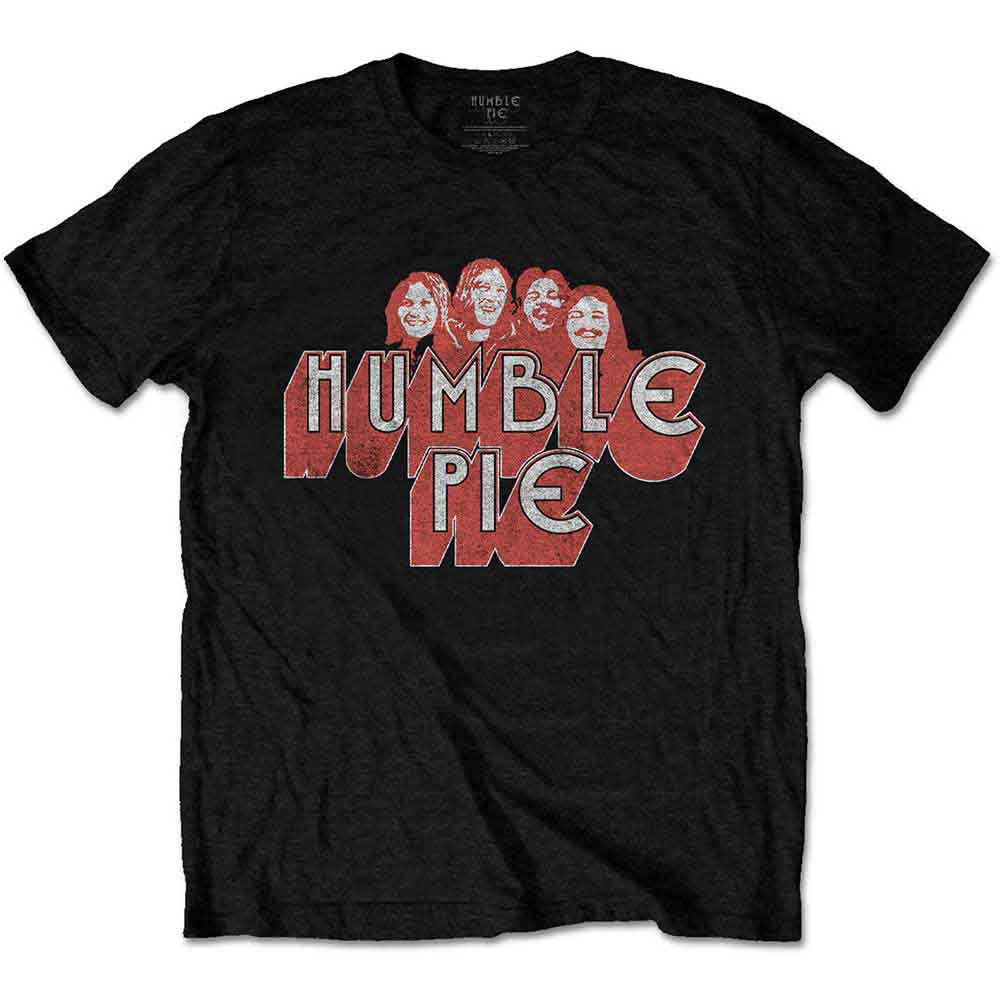 Humble Pie T Shirt - Live '73 Poster