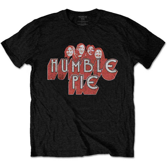 Humble Pie T Shirt - Live '73 Poster