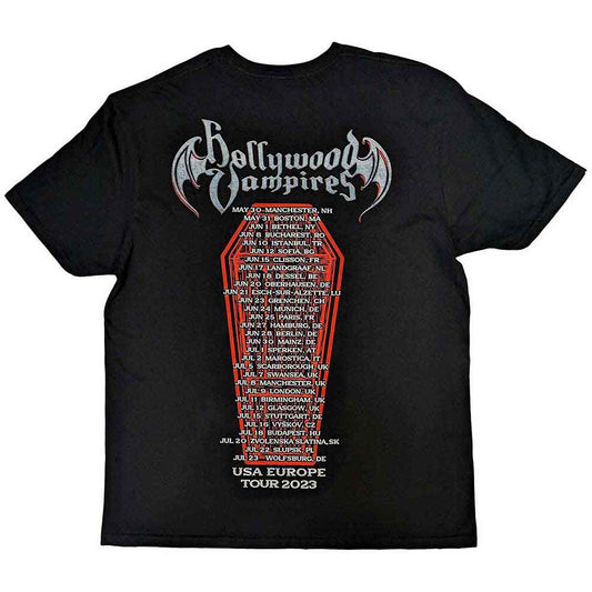 Hollywood Vampires T Shirt - Caricatures