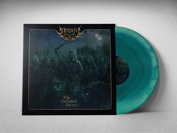Infinity LP - The Untamed Hunger (Opaque Mint / Transparent Sea Blue Swirl Vinyl +16 Page Cd Booklet & A2 Poster) | Buy Now For 53.99