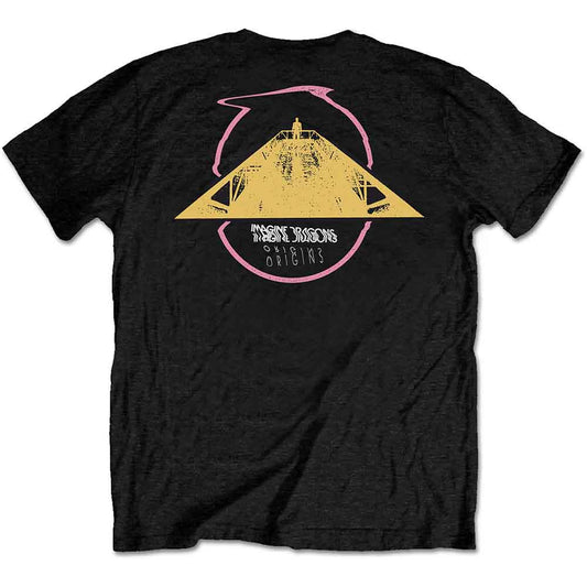Imagine Dragons T Shirt - Original Circle Glitch