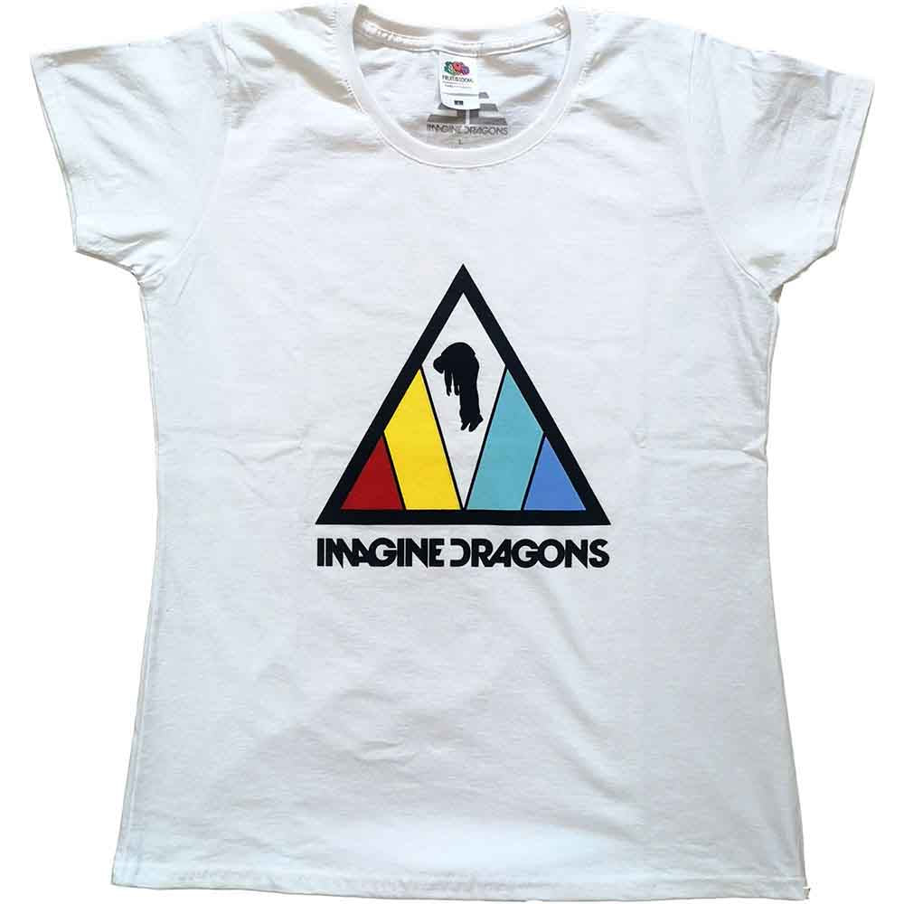 Imagine Dragons Woman's T Shirt - Triangle Logo
