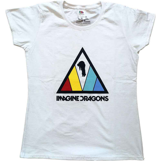 Imagine Dragons Woman's T Shirt - Triangle Logo
