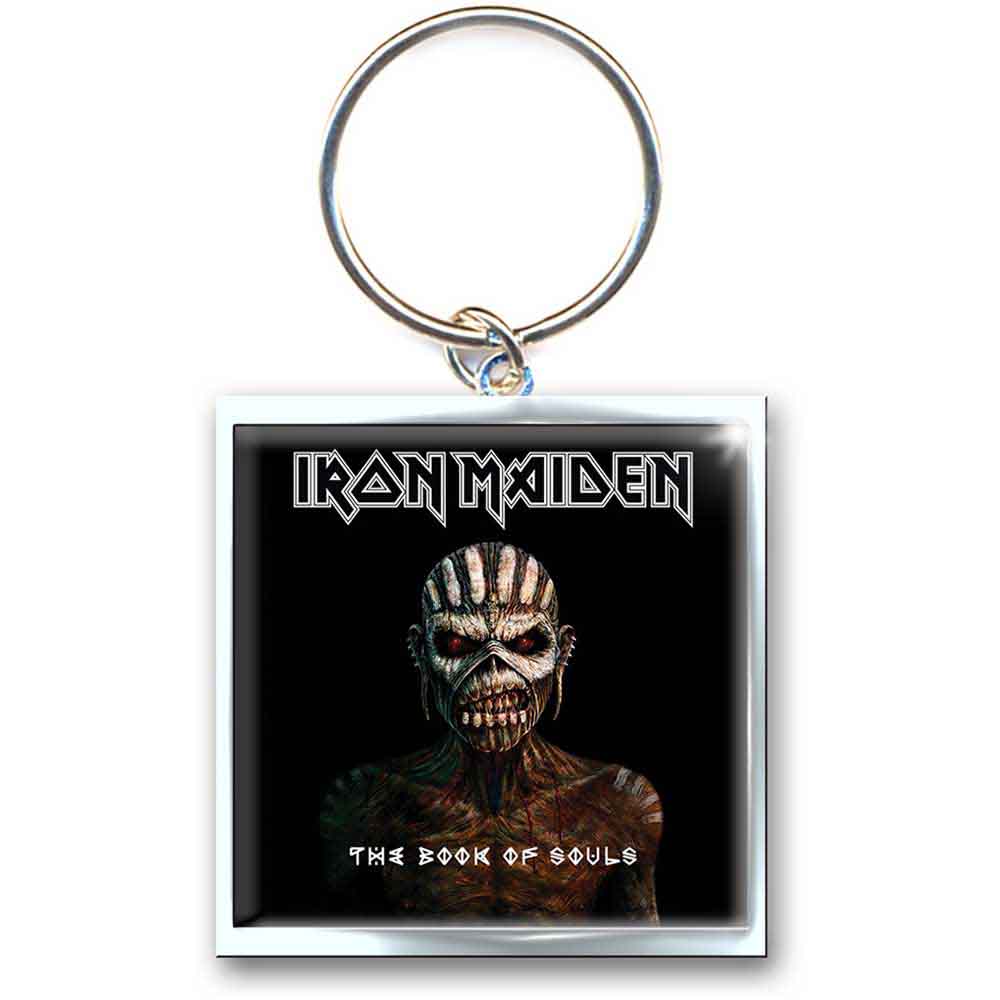 Iron Maiden Standard Keychains - The Book Of Souls